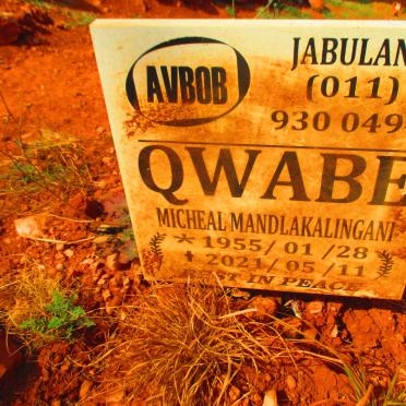 QWABE Micheal Mandlakalingani 1955-2021
