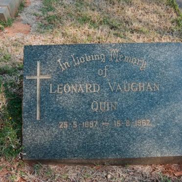 QUIN Leonard Vaughan 1897-1962