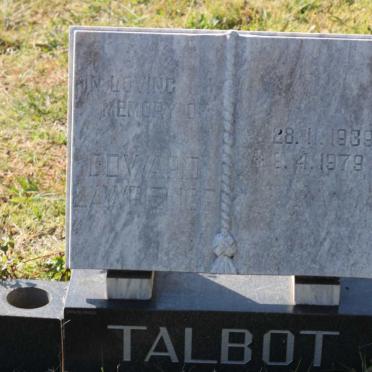 TALBOT Edward Lawrence 1939-1979