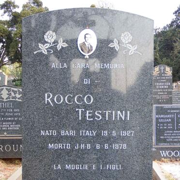 TESTINI Rocco 1927-1978