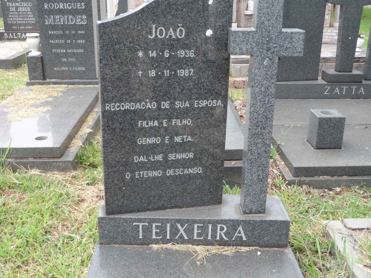 TEIXEIRA Joaõ 1936-1987