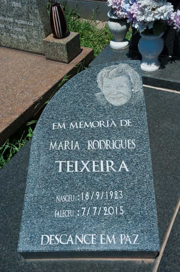 TEIXEIRA Maria Rodrigues 1923-2015