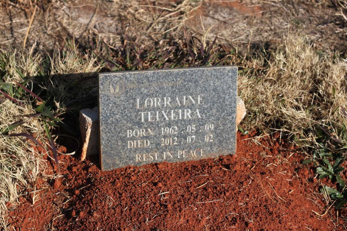 TEIXEIRA Lorraine 1962-2012