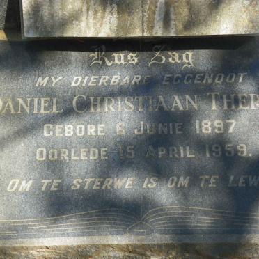 THERON Daniel Christiaan 1897-1959