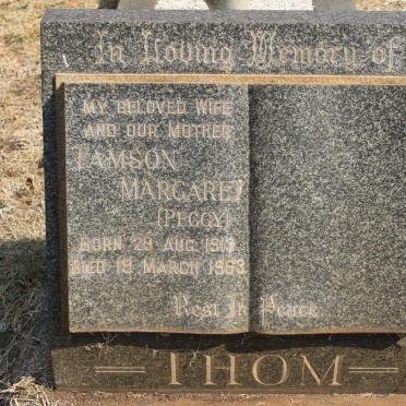 THOM Tamson Margaret 1913-1963