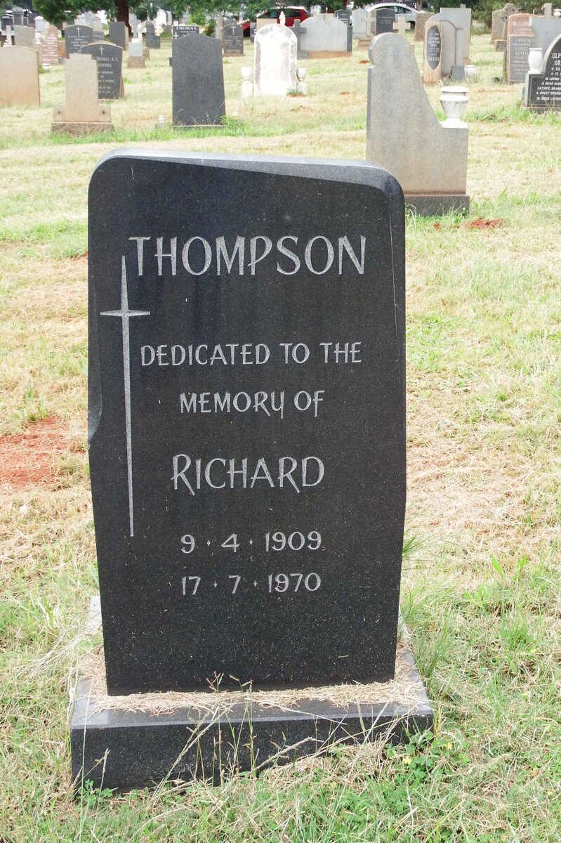 THOMPSON Richard 1909-1970