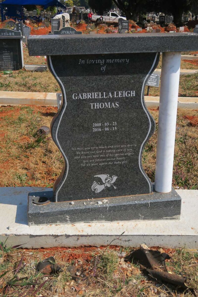 THOMAS Gabriella Leigh 2008-2016