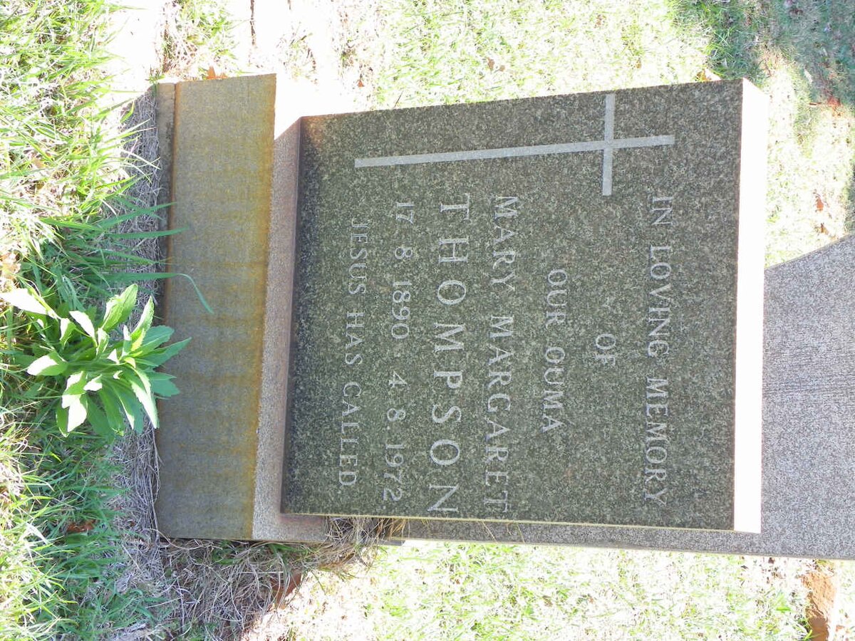 THOMPSON Mary Margaret 1890-1972
