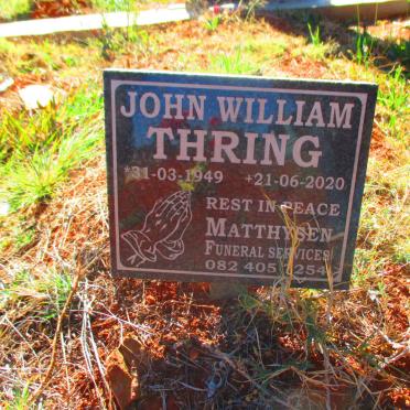 THRING John William 1949-2020