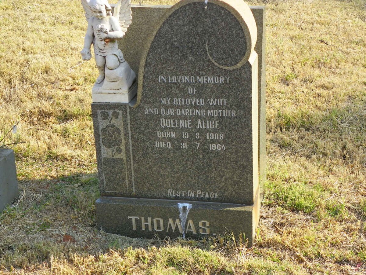 THOMAS Queenie Alice 1909-1964