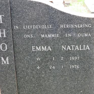 THOM Emma Natalia 1897-1976
