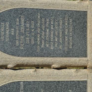 THERON Pieter Johannes 1917-1955 :: THERON Willem Johannes Christiaan 1923-1955