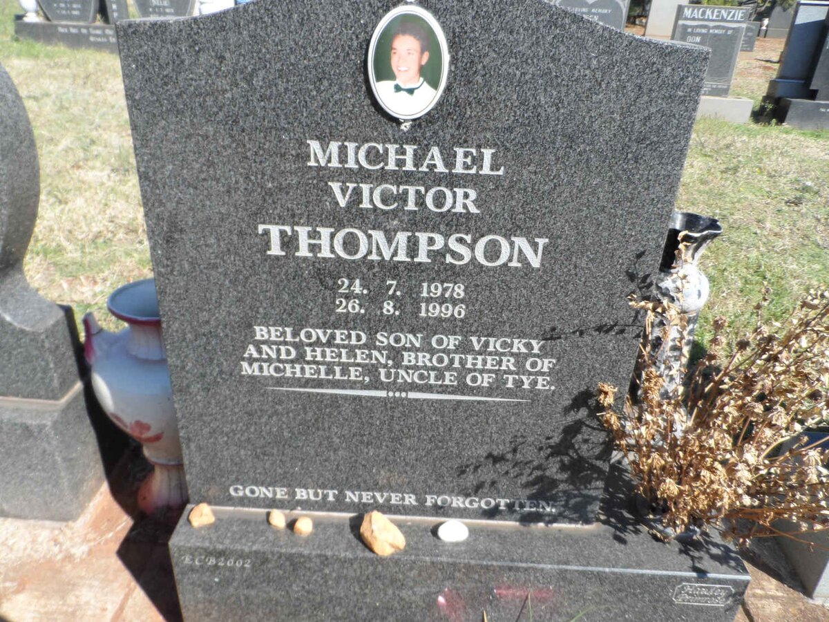 THOMPSON Michael Victor 1978-1996