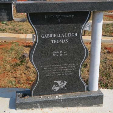 THOMAS Gabriella Leigh 2008-2016