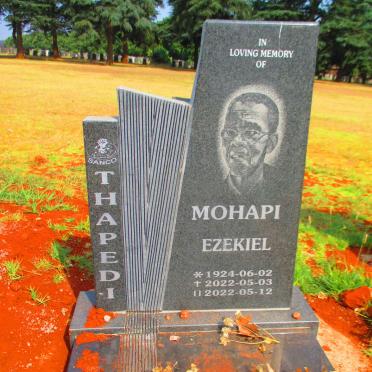 THAPEDI Mohapi Ezekiel 1924-2022