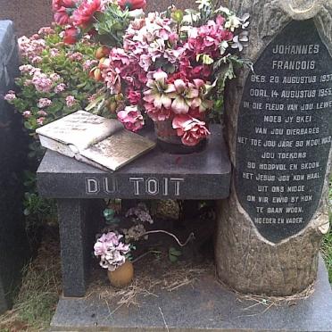 TOIT Johannes Francois, du 1937-1955