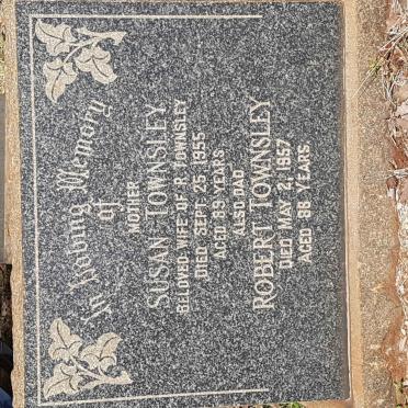 TOWNSLEY Robert -1957 &amp; Susan -1955