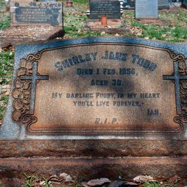 TODD Shirley Jane -1956