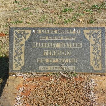 TOWNSEND Margaret Gertrude -1946