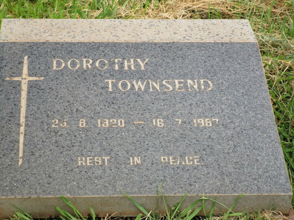 TOWNSEND Dorothy 1920-1987