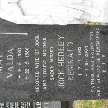 TOWNSEND Jock Hedley Reginald 1922-2004 &amp; May Valda 1920-1986