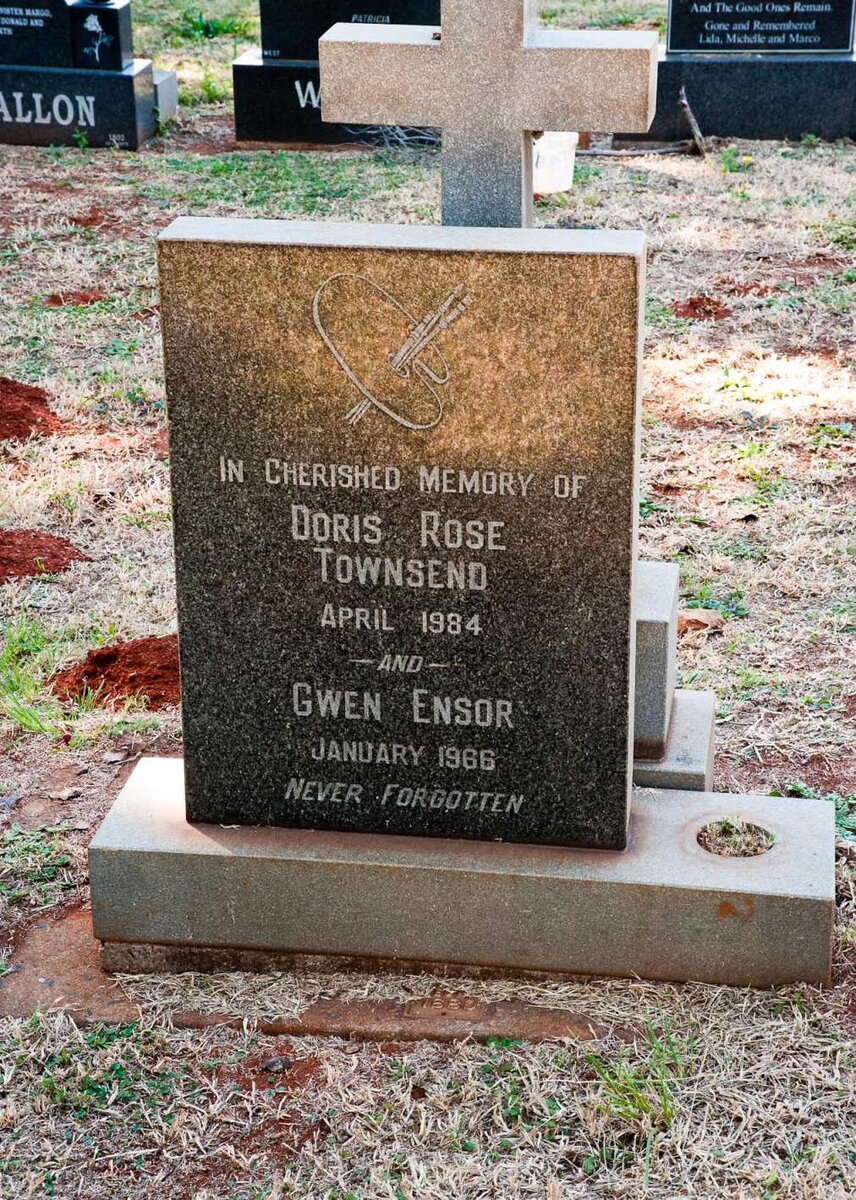 TOWNSEND Doris Rose -1984 :: ENSOR Gwen -1966