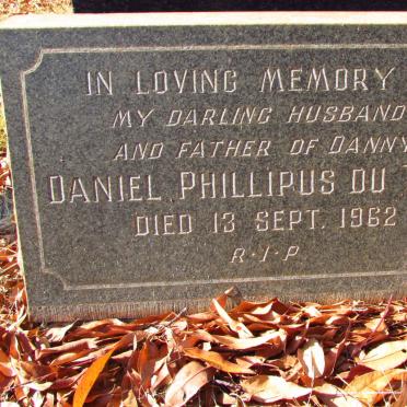 TOIT Daniel Phillipus, du -1962