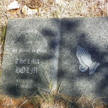HOLM Thelma 1930-1998