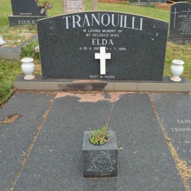 TRANQUILLI Elda 1921-1992 :: TRANQUILLI Elio 1941-1999