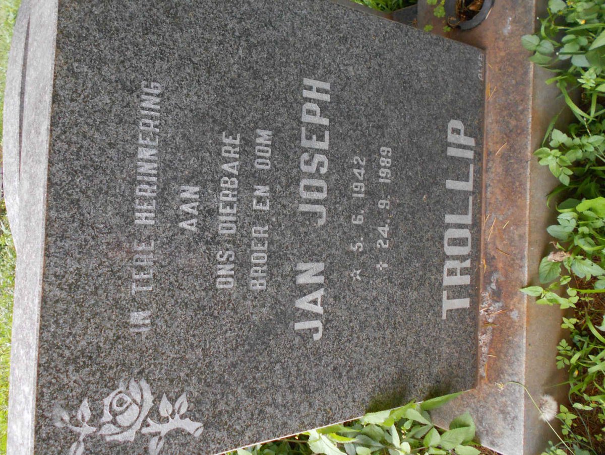TROLLIP Jan Joseph 1942-1989