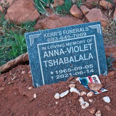 TSHABALALA Anna-Violet 1965-2021