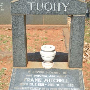 TUOHY Frank Mitchell 1921-1968