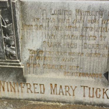 TUCKER Winifred Mary -1948