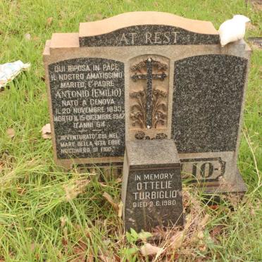 TURBIGLIO Antonio 1893-1947 :: TURBIGLIO Ottelie -1980