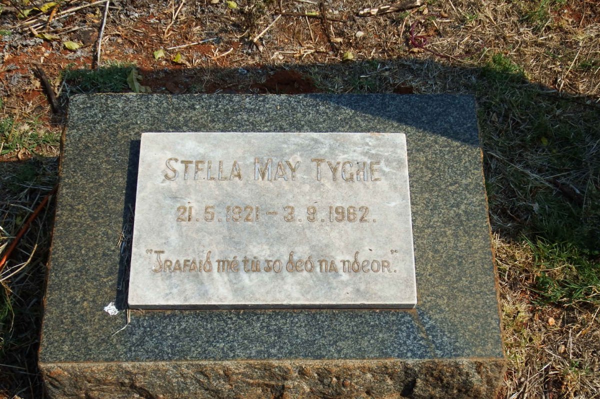 TYGHE Stella May 1921-1982