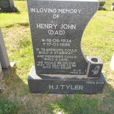 TYLER Henry John 1934-1996