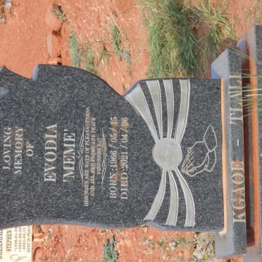 TLALI Evodia, KGAOE 1966-2021