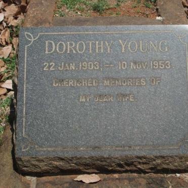 YOUNG Dorothy 1903-1953