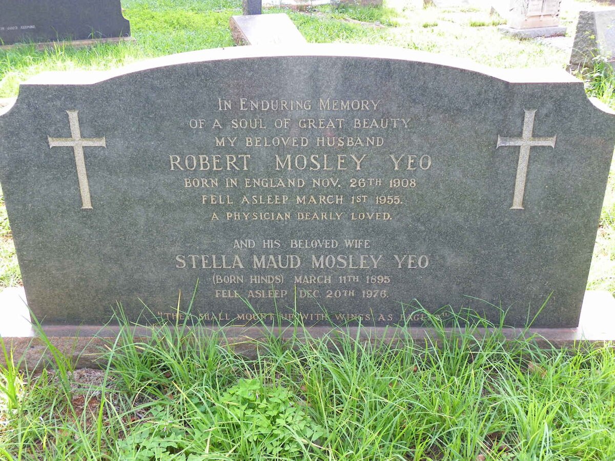 YEO Robert, MOSLEY 1908-1955 &amp; Stella Maud HINDS 1895-1976 :: MARTIN Hilda Grace nee HINDS 1897-1985