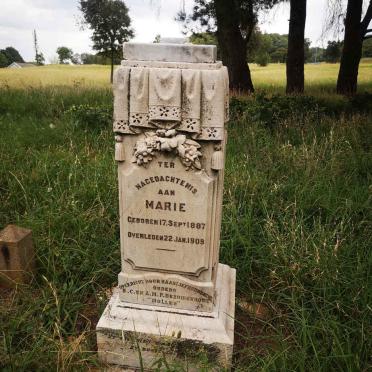 BEZUIDENHOUT Marie 1887-1909