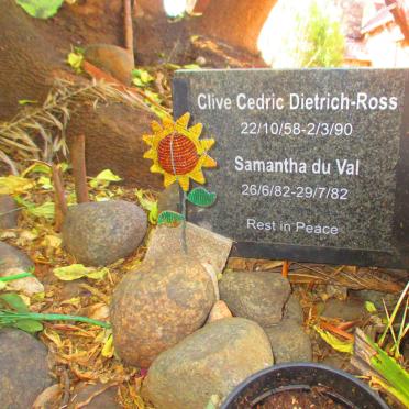 ROSS Clive Cedric, DIETRICH 1958-1990 :: DU VAL Samantha 1982-1982