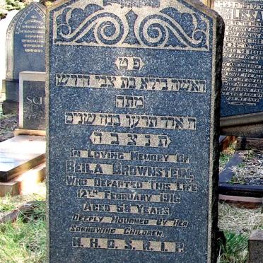 BROWNSTEIN Beila -1916
