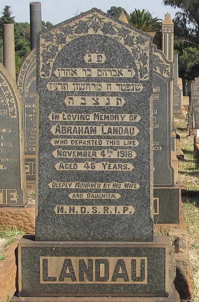 LANDAU Abraham -1916