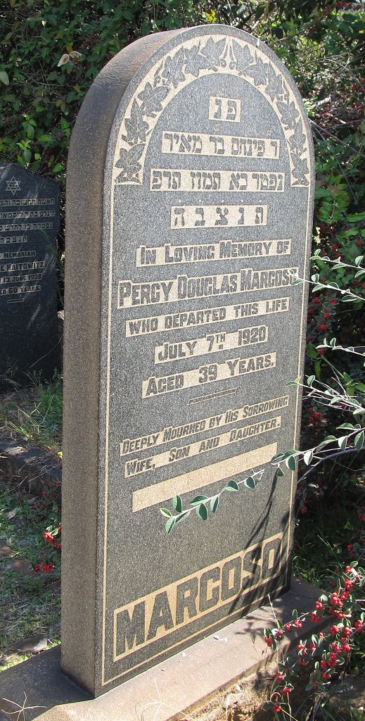 MARGOSO Percy Douglas -1920