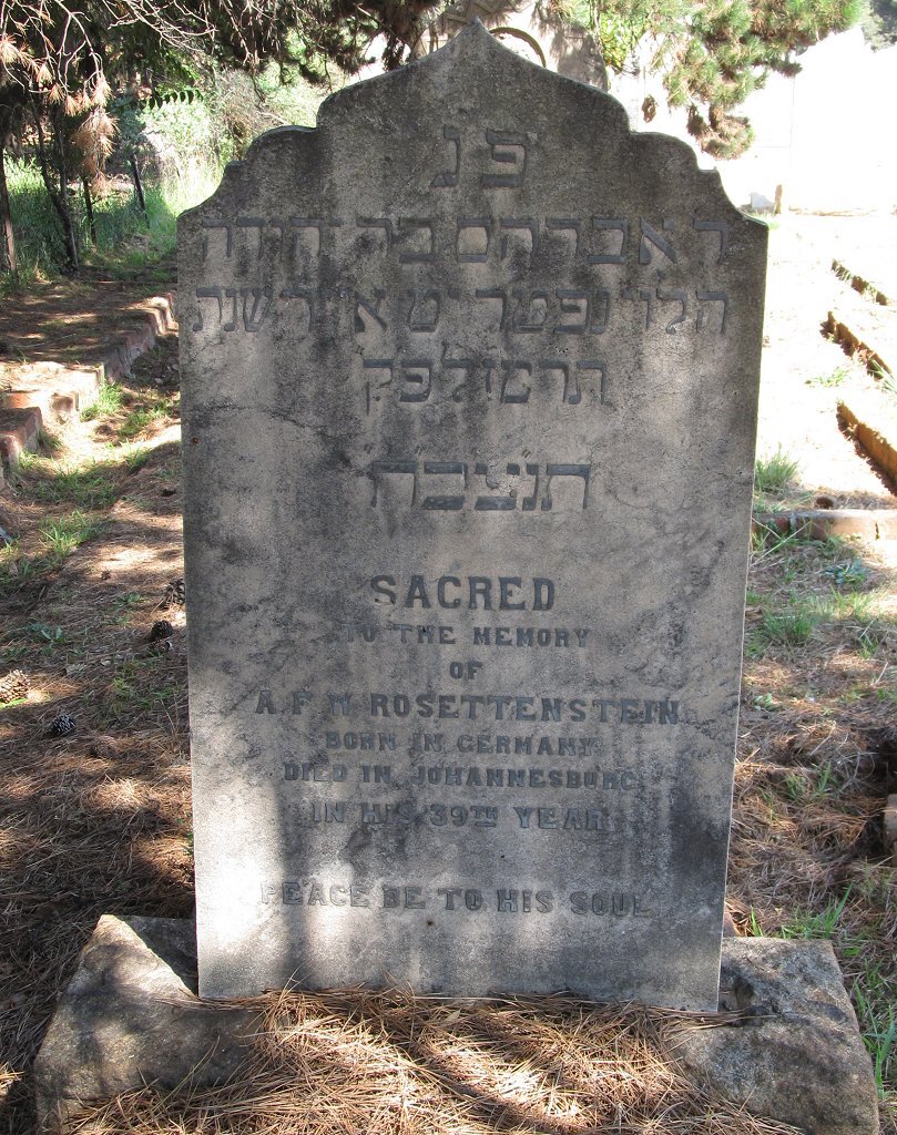 ROSETTENSTEIN A.F.W.