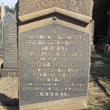 ROSENBERG Harry -1918