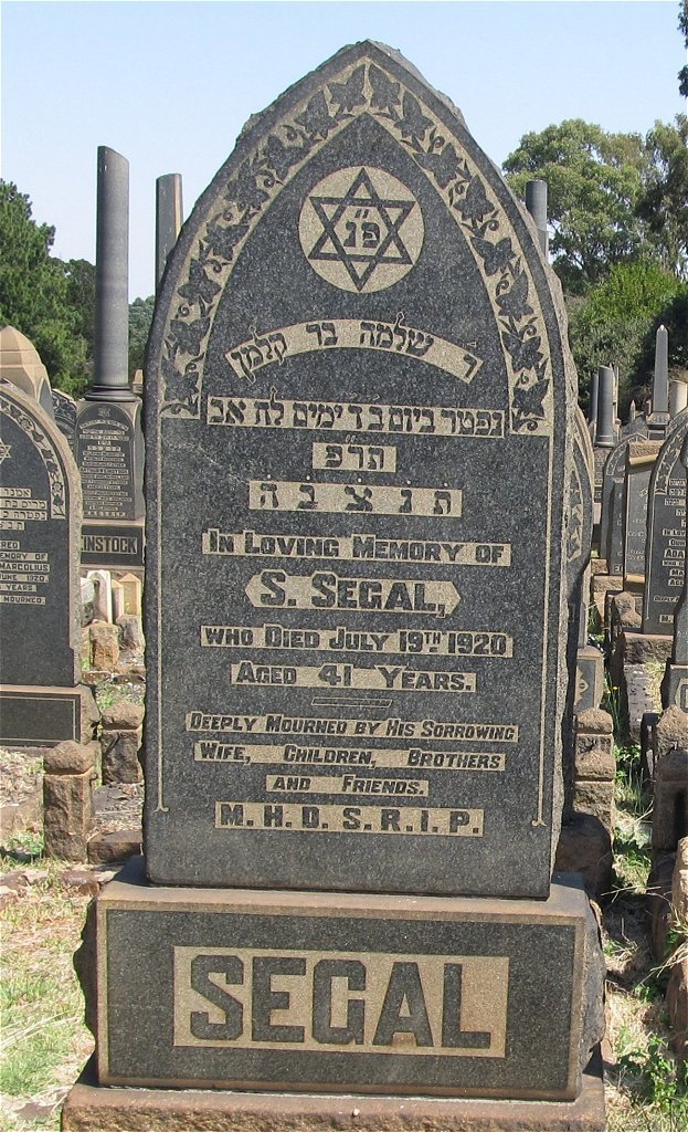 SEGAL S. -1920