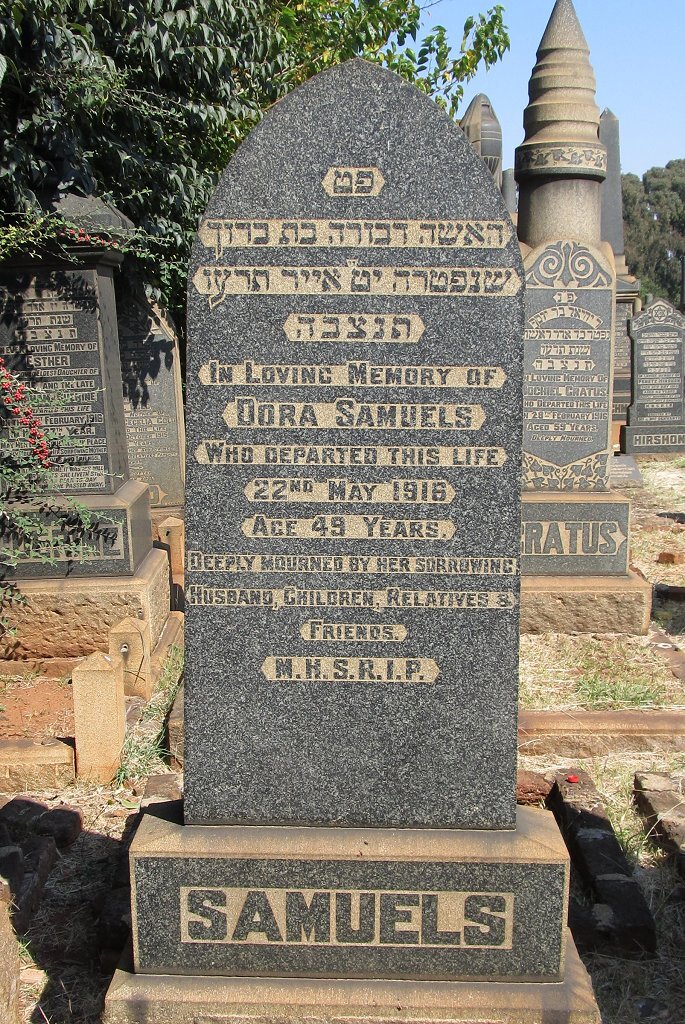 SAMUELS Dora -1918