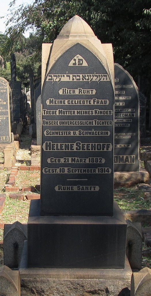 SEEHOFF Helene 1882-1914