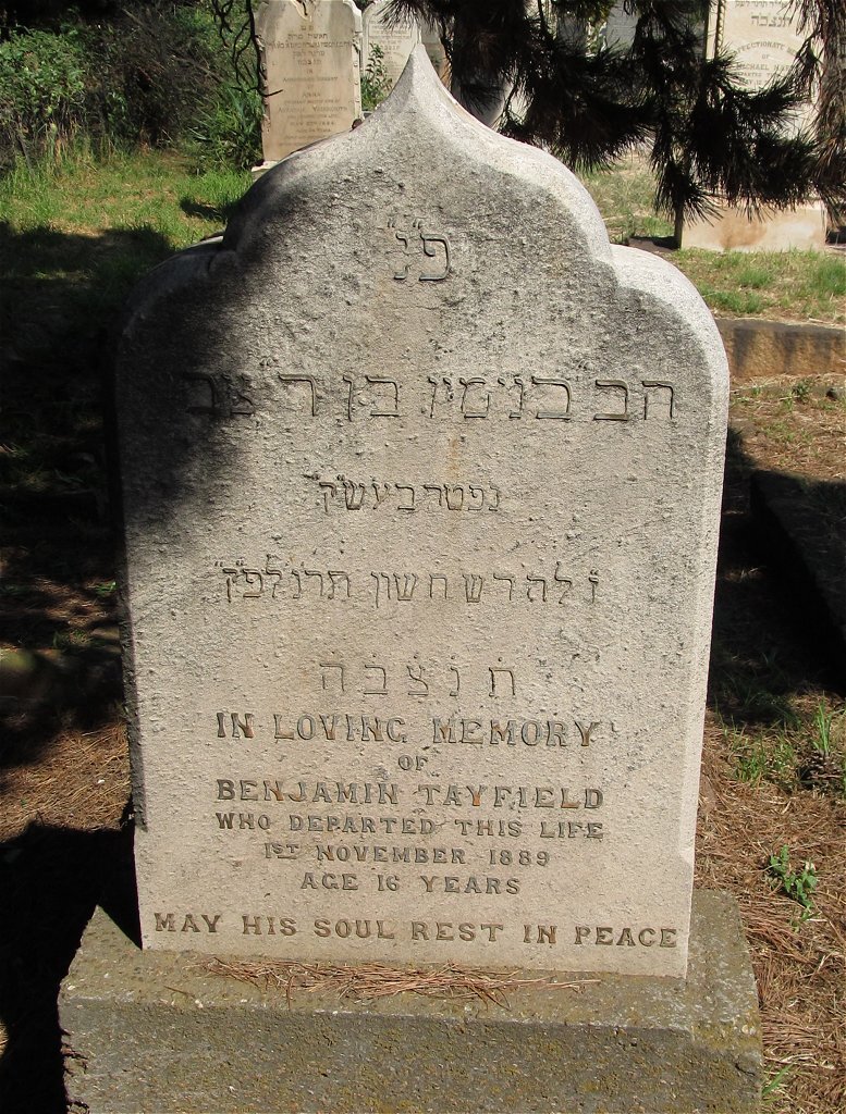 TAYFIELD Benjamin -1889